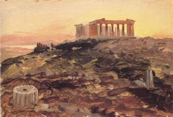 Frederic E.Church The Parthenon from the Southeast oil painting picture